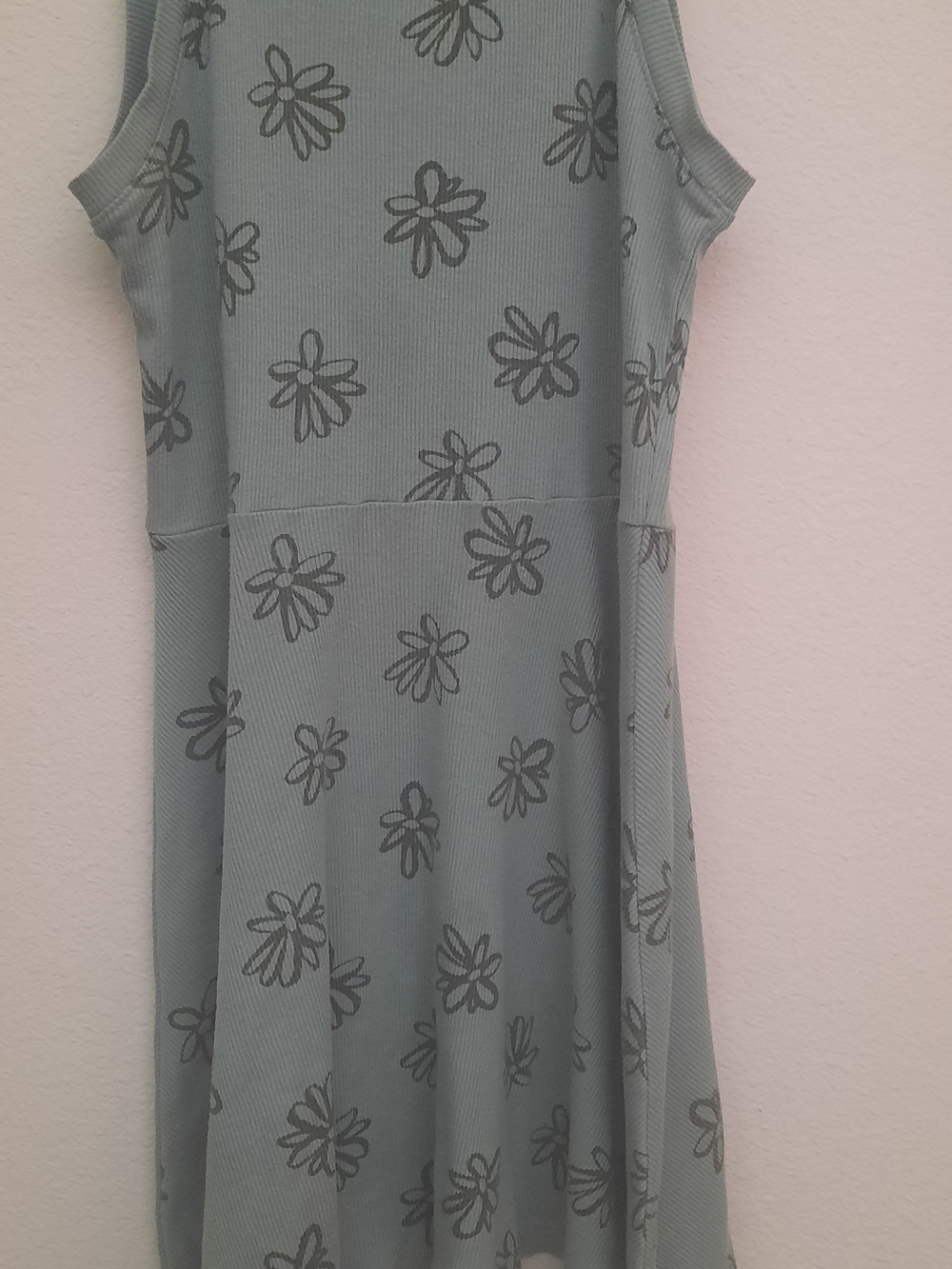 Universal Thread Sage Green Daisy Tank Dress
